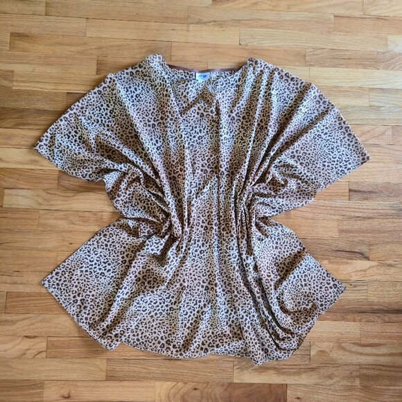 Gottex Blue Animal Print Swim Cover-Up – One Size - Picture 1 of 3